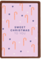 sweet christmas to you with candy canes