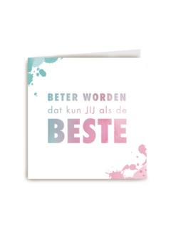 beter worden kan jij als de beste