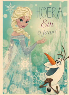 een frozen hoera