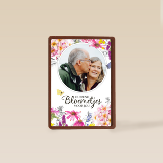 moederdag fotokaart marjolein bastin duizend bloemetjes voor jou