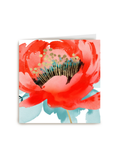 watercolor bloem blanco