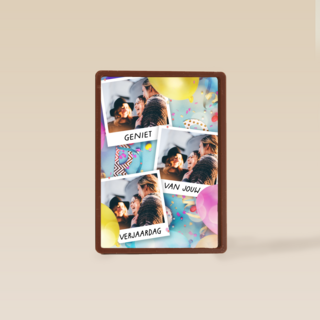 verjaardag kaart foto geniet van jouw verjaardag