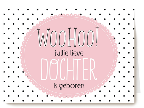 woohoo een dochter