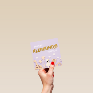 felicitatiekaart kleinkindje