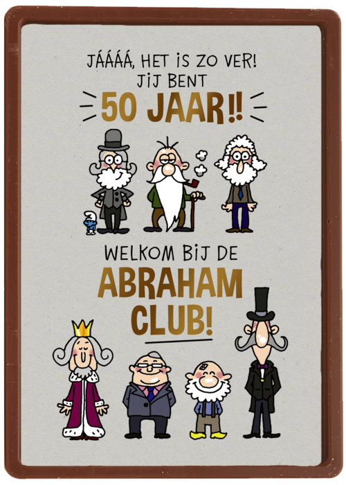 50 jaar welkom bij de abraham club