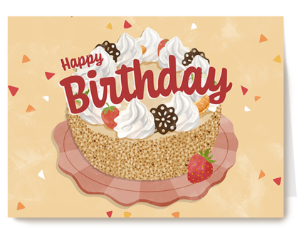 Making Memories Happy Birthday taart