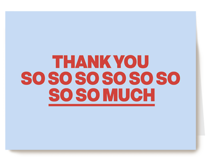 bedankt kaart engels thank you so so so so so so so so much