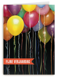 ballonnen fijne verjaardag