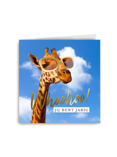 Woohoo giraf jarig