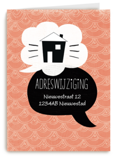 verhuizen nieuw adres verhuisbericht adreswijziging