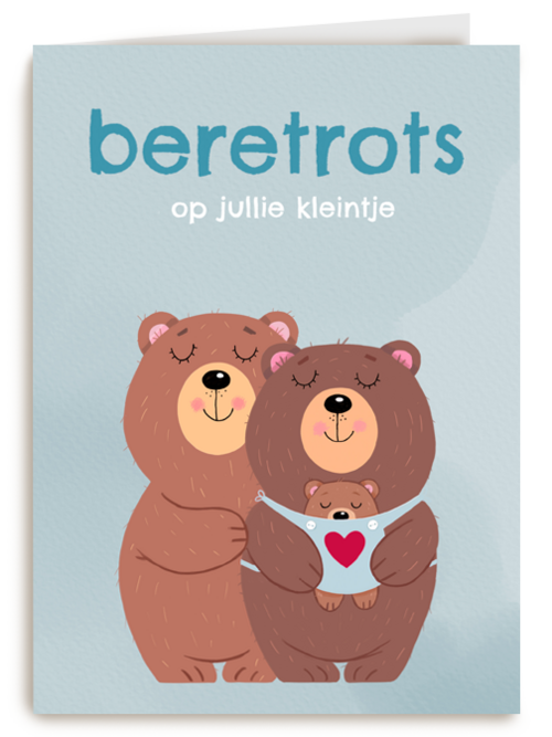 geboorte zoon beretrots