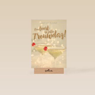 huwelijksjubileum een toost op jullie trouwdag