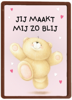 valentijnskaart klassiek forever friends jij maakt mij zo blij