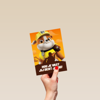 Paw Patrol Rubble Jarig