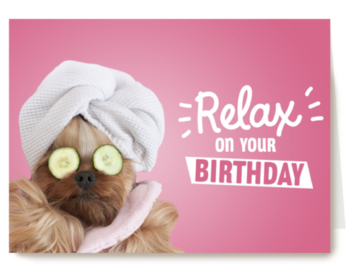 wellness relax on your birthday
