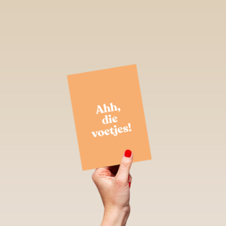 geboorte felicitatie zoon dochter andc ahh die voetjes