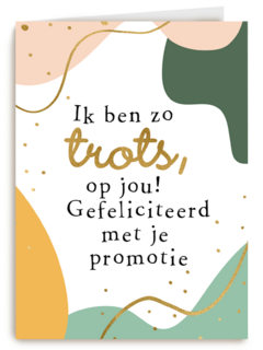 promotie kaart trots