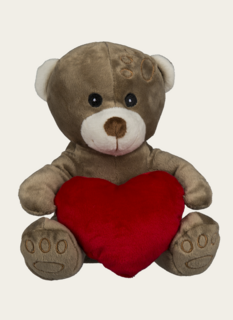 Knuffelbeer Met Hart 18 centimeter