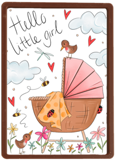 Matia Studio Hello Little Girl