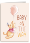 Baby on the way met Winnie the Pooh
