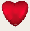 Ballon Hartje Rood