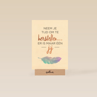 neem tijd om te herstellen