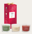 Yankee Candle Cadeauset Kerst met 3 kaarsen