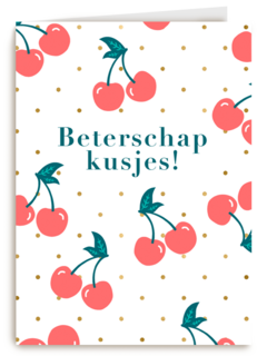 Beterschap kusjes