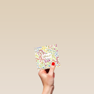 Turnowsky Gefeliciteerd fleurig