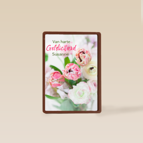 van harte gefeliciteerd bloemen