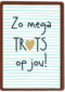 geslaagd kaart zo mega trots op jou