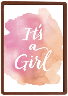 watercolor it is a girl