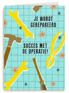 Je wordt gerepareerd