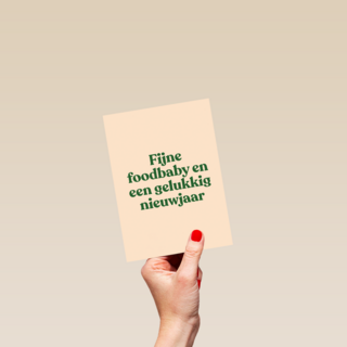 And C fijne foodbaby en een gelukkig nieuwjaar