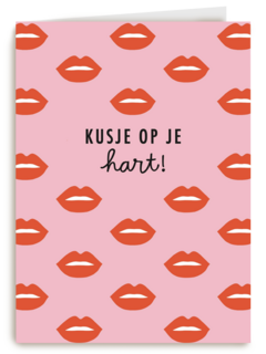 kusje op je hart
