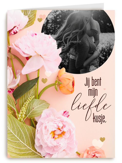 Jij bent mijn liefde fotokaart