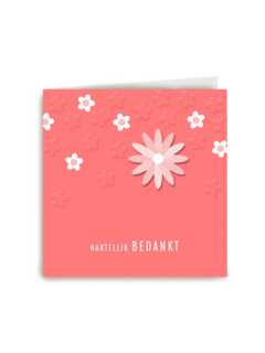 bedankt kaart stijlvol hartelijk bedankt