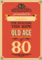 leeftijd tachtig old age