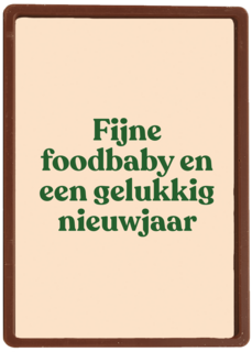 And C fijne foodbaby en een gelukkig nieuwjaar