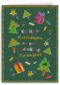 Kinderpostzegels - Kerstboom en cadeaus