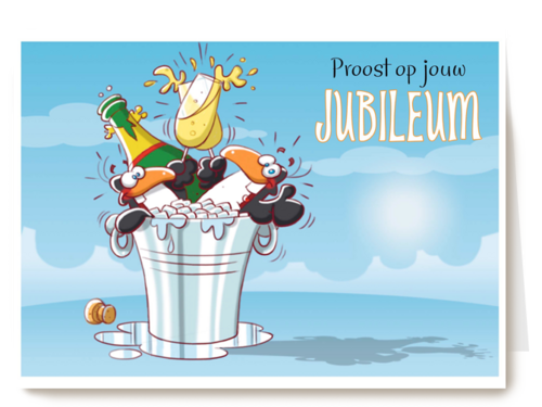 pinguin champagne jubileum