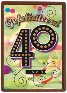 jarig veertig gefeliciteerd