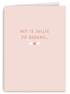 zwangerschap sterkte het is jullie zo gegund