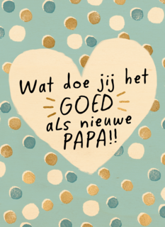 vaderdag kaart klassiek wat doe jij het goed als nieuwe papa