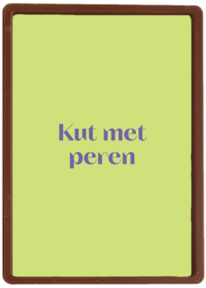 andC kut met peren