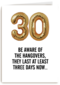 30 beware of the hangovers