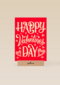 Valentine Happy Valentines Day Red