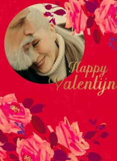 Happy Valentijn fotokaart