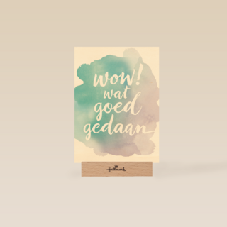 watercolor wow wat goed gedaan