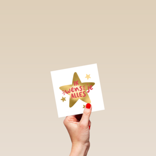 nieuwjaar kaart ik wens je alles